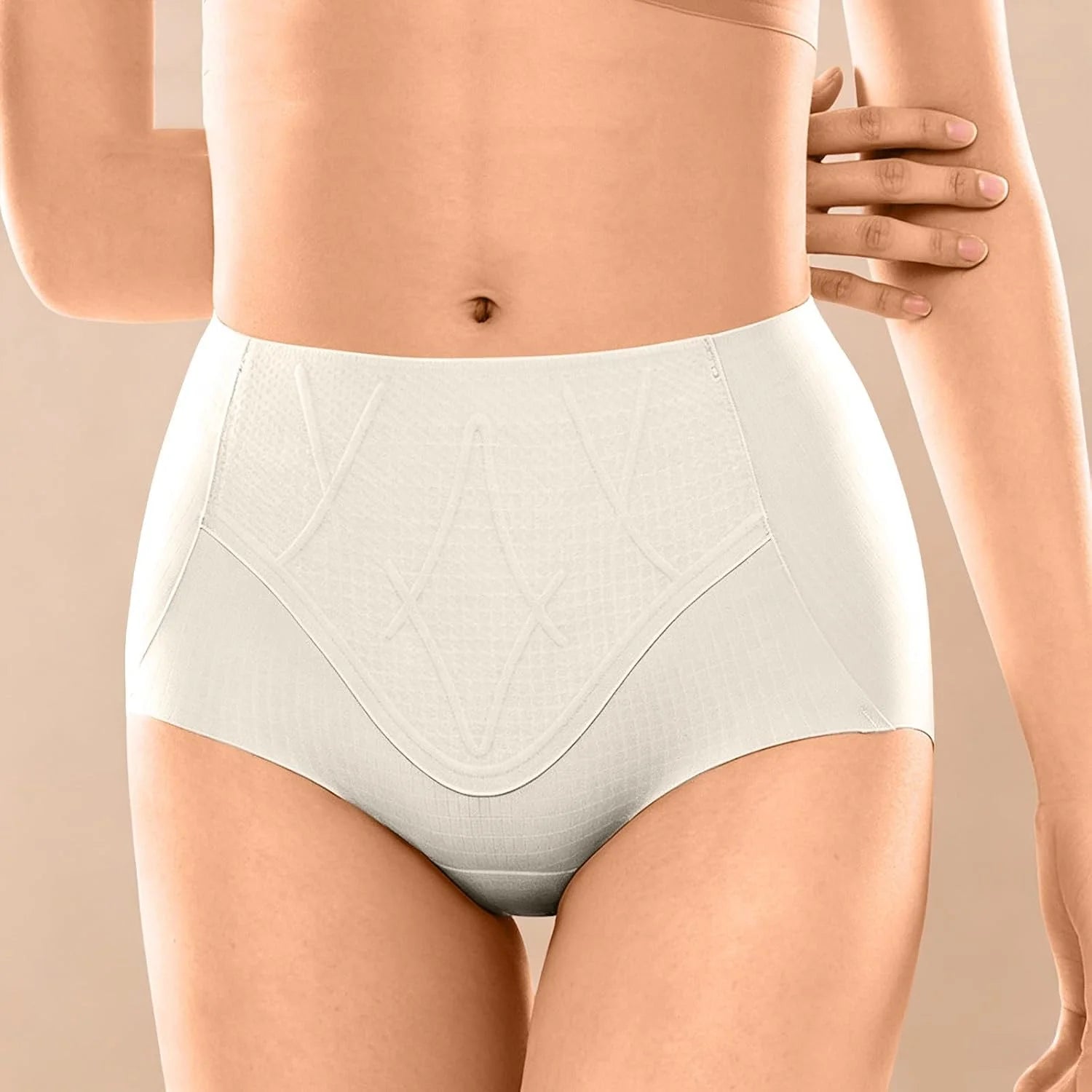 Mid Waist Shapewear Briefs for Women Tummy Control Underwear
