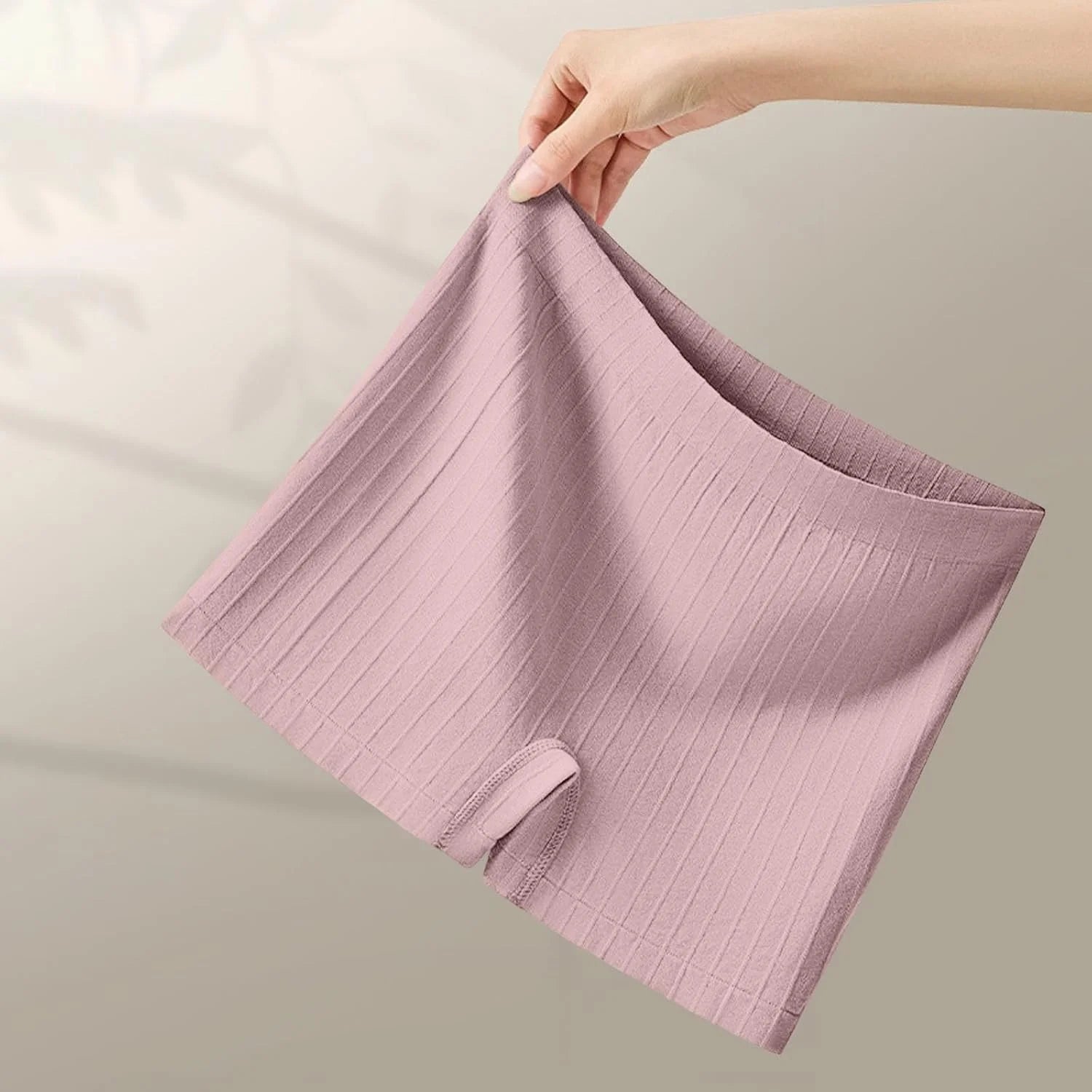 High Waist Boyshorts Panties for Women Seamless Underwear Brief