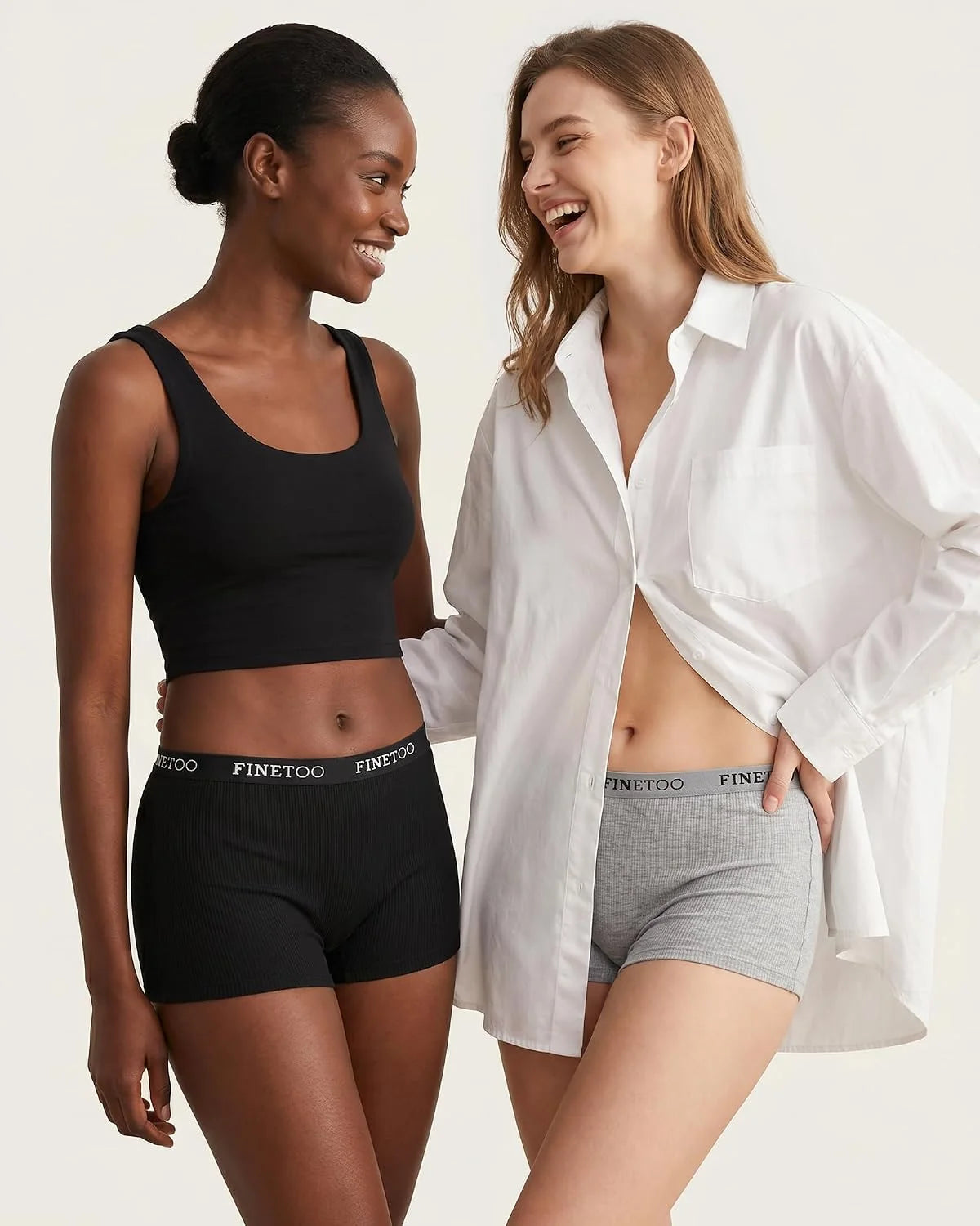 Cotton Boyshort Underwear for Women Boxer Briefs Ladies BoyShorts Panties