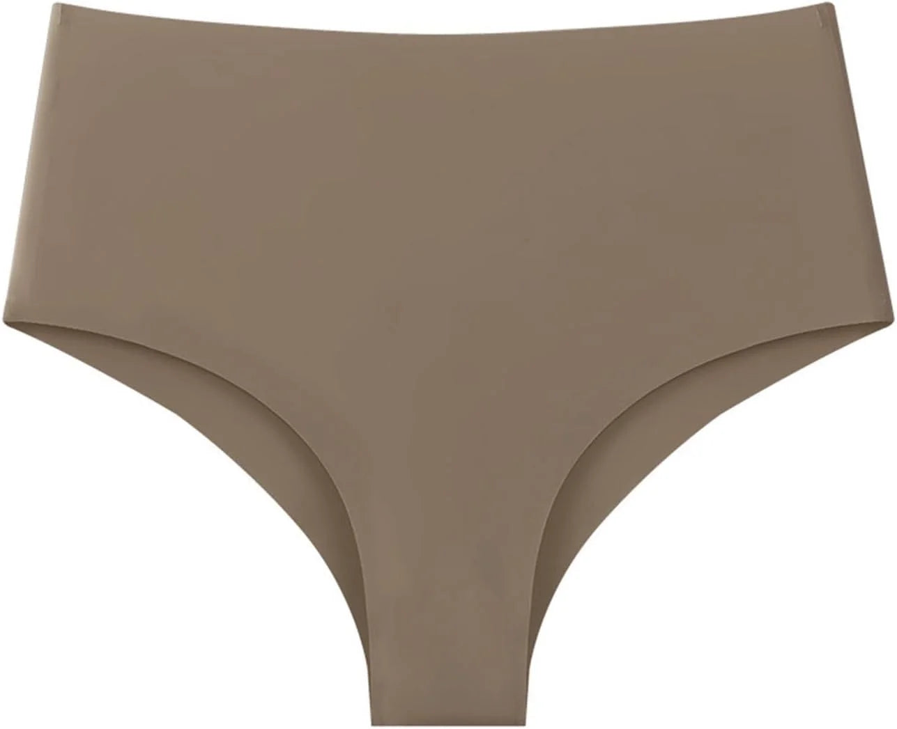 Plus Size High Waist Seamless Briefs for Women Stretch Underwear