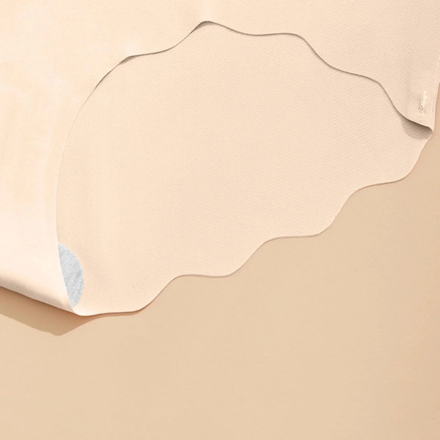 Seamless Scalloped Sport Briefs for Women Comfort Underwear