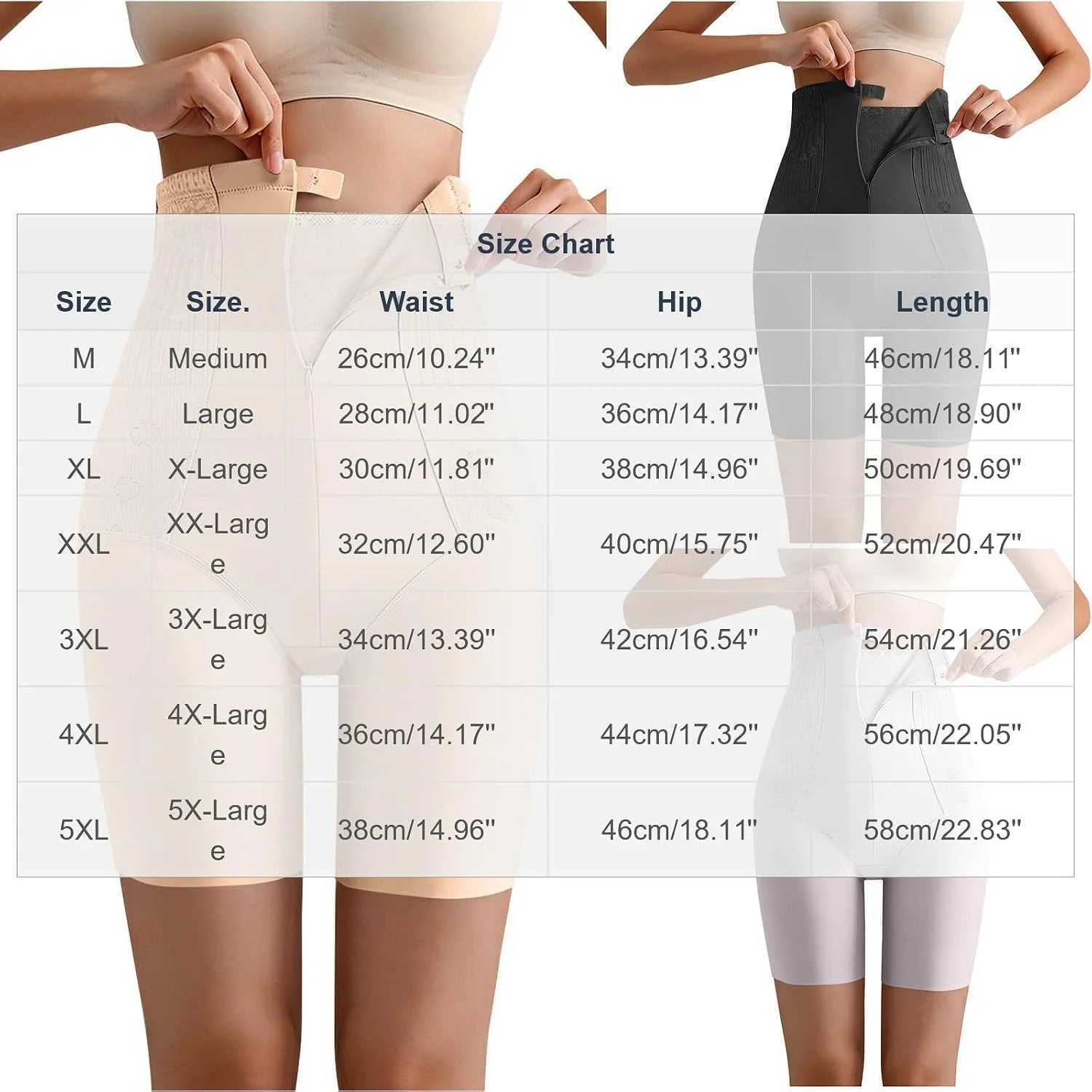 High Waisted Shaping Boyshorts for Women Underwear Shapewear