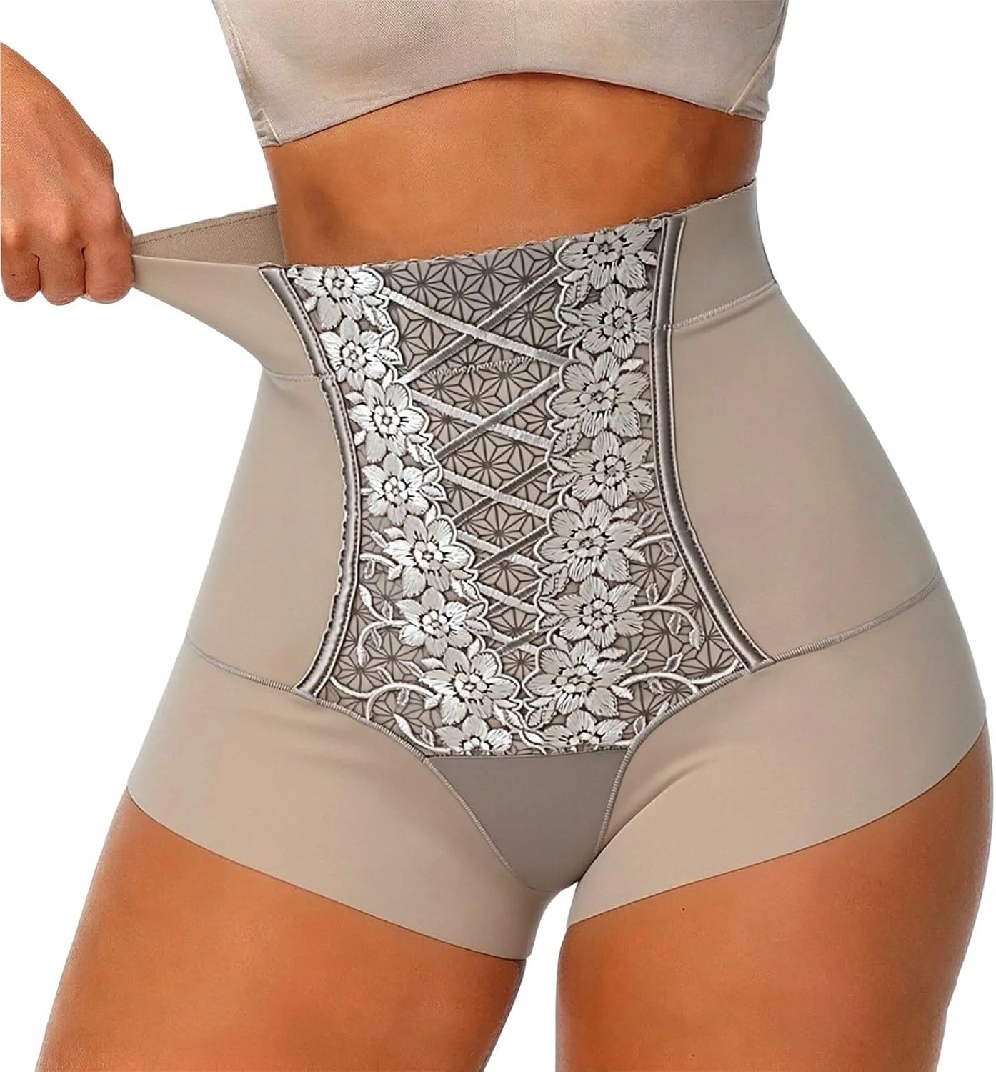 High Waist Shapewear Briefs for Women Tummy Control Shorts