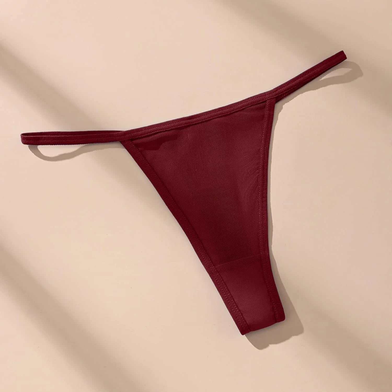 Seamless Mesh G-String Thong for Women Sexy Underwear Panties
