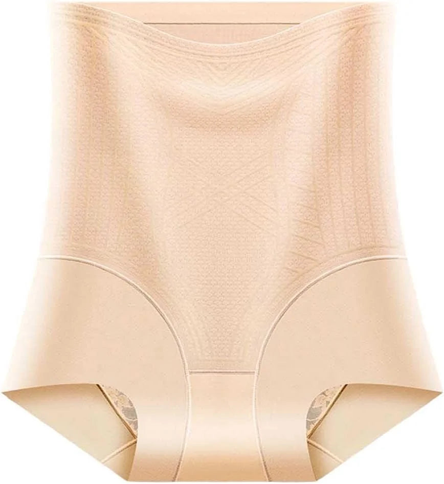 Seamless Shapewear Briefs for Women Lace Tummy Control Underwear