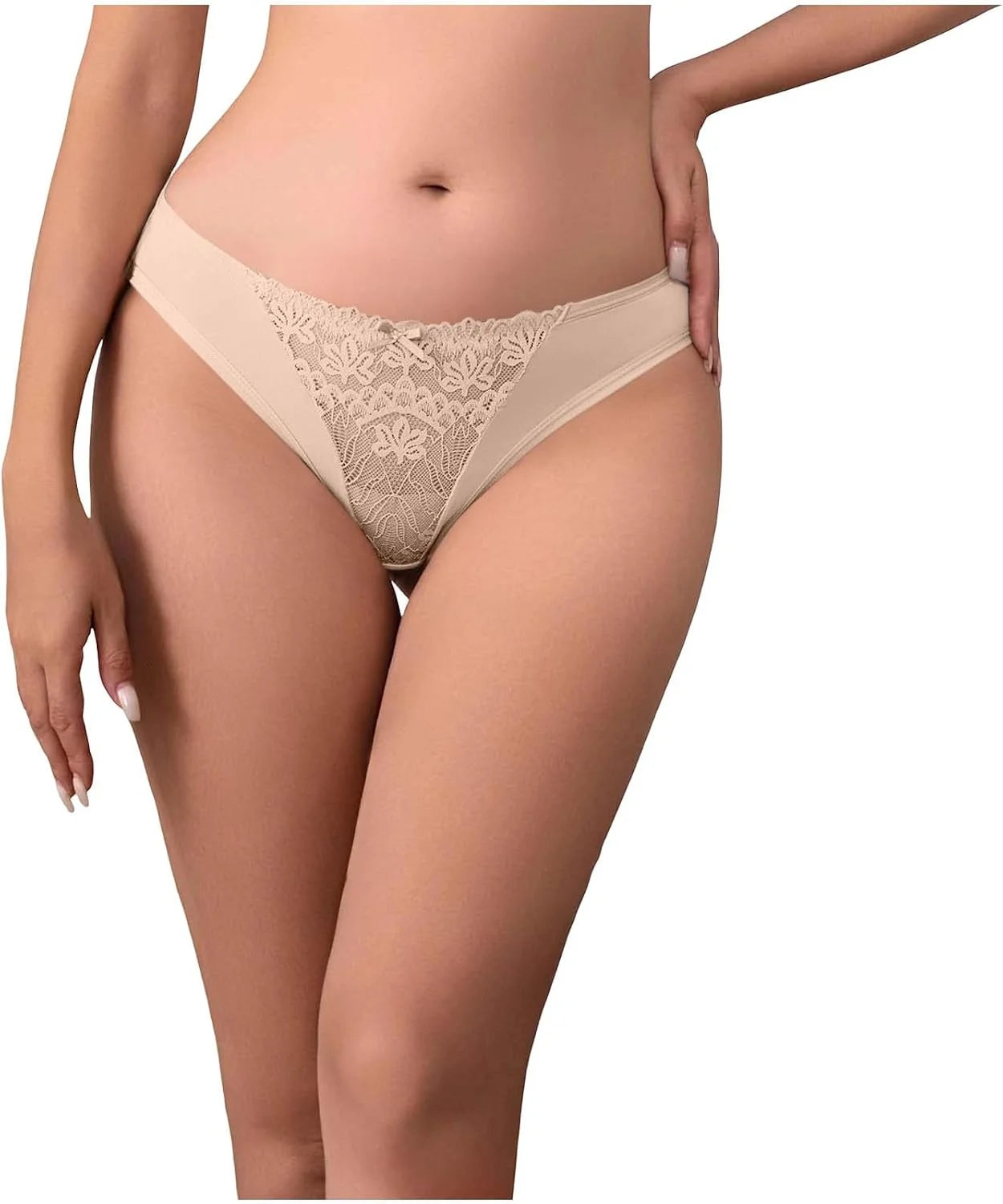 Sexy Lace Briefs for Women Breathable Panties Underwear