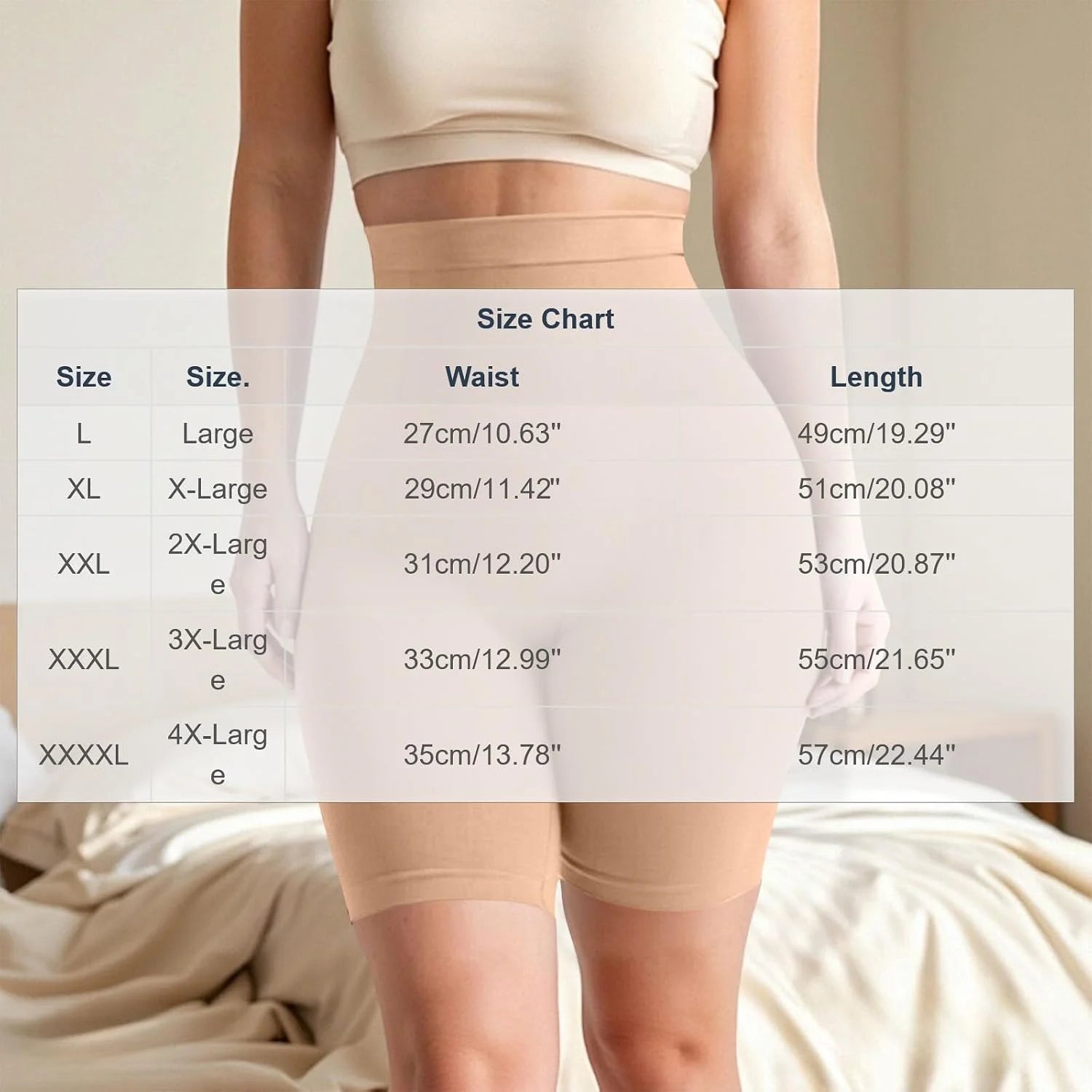 Womens High Waisted Shapewear Shorts Seamless Butt Lifting Brief