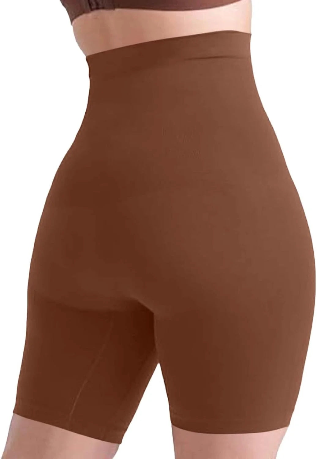 Womens High Waisted Shapewear Shorts Seamless Butt Lifting Brief