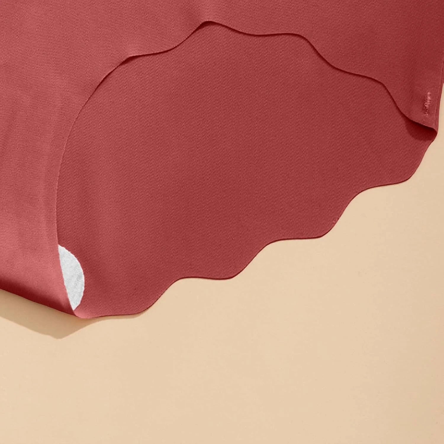 Seamless Scalloped Sport Briefs for Women Comfort Underwear