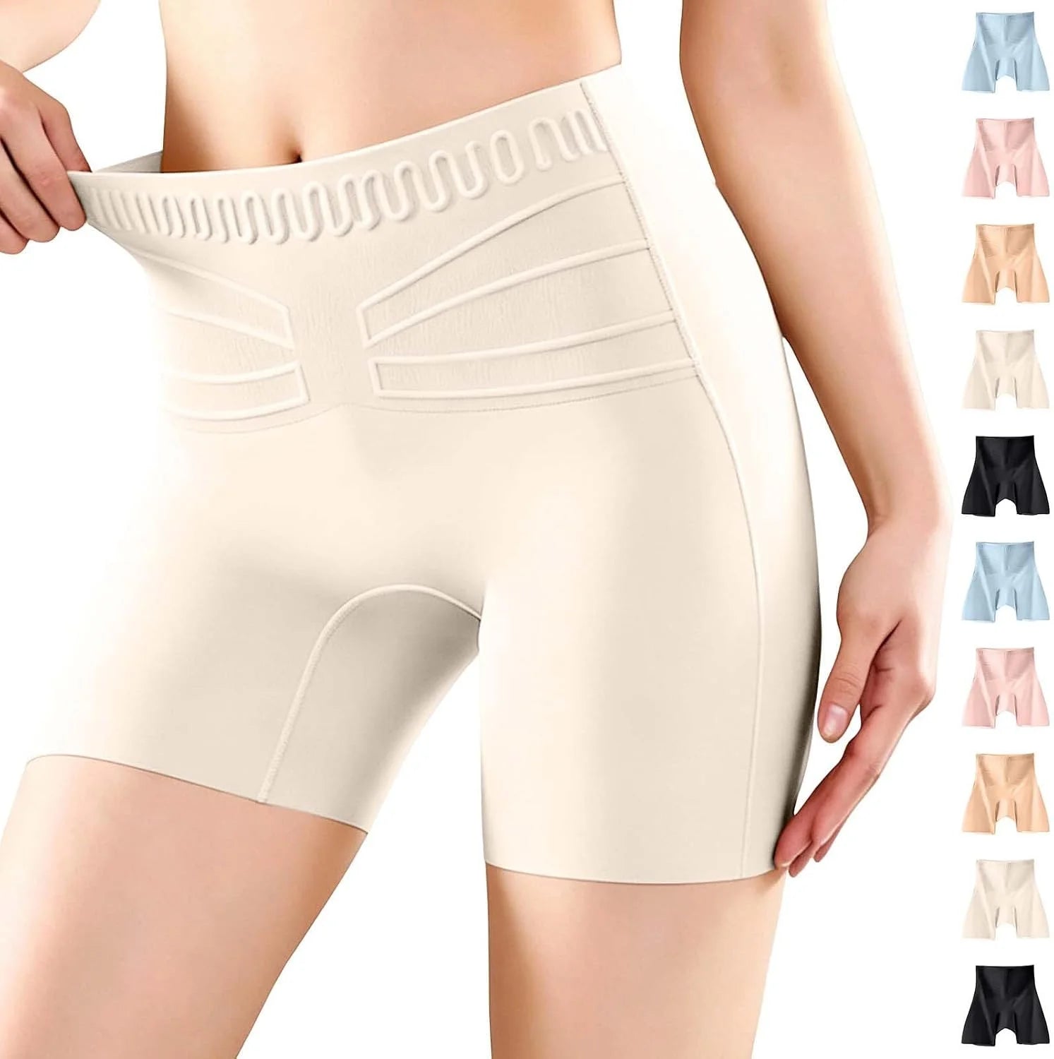 Mid Waist Briefs for Women Seamless Boyshorts Comfort Underwear