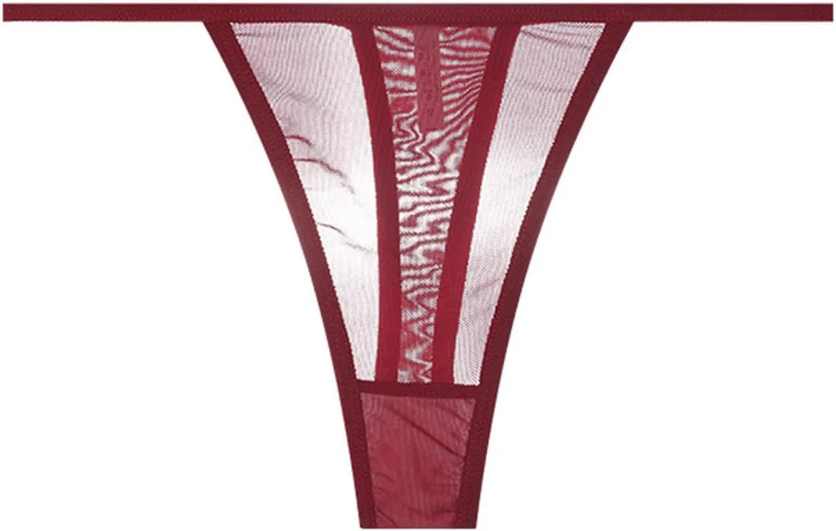 Seamless Mesh G-String Thong for Women Sexy Underwear Panties