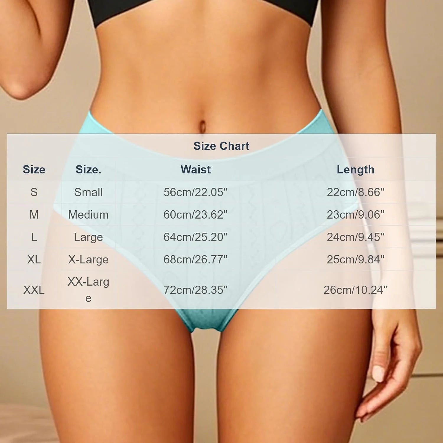 Womens Seamless Brief High Waisted Tummy Control Panties