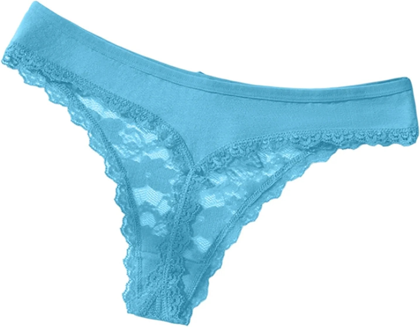 Sexy Lace Bow Low Waist Panties for Women Underwear Brief