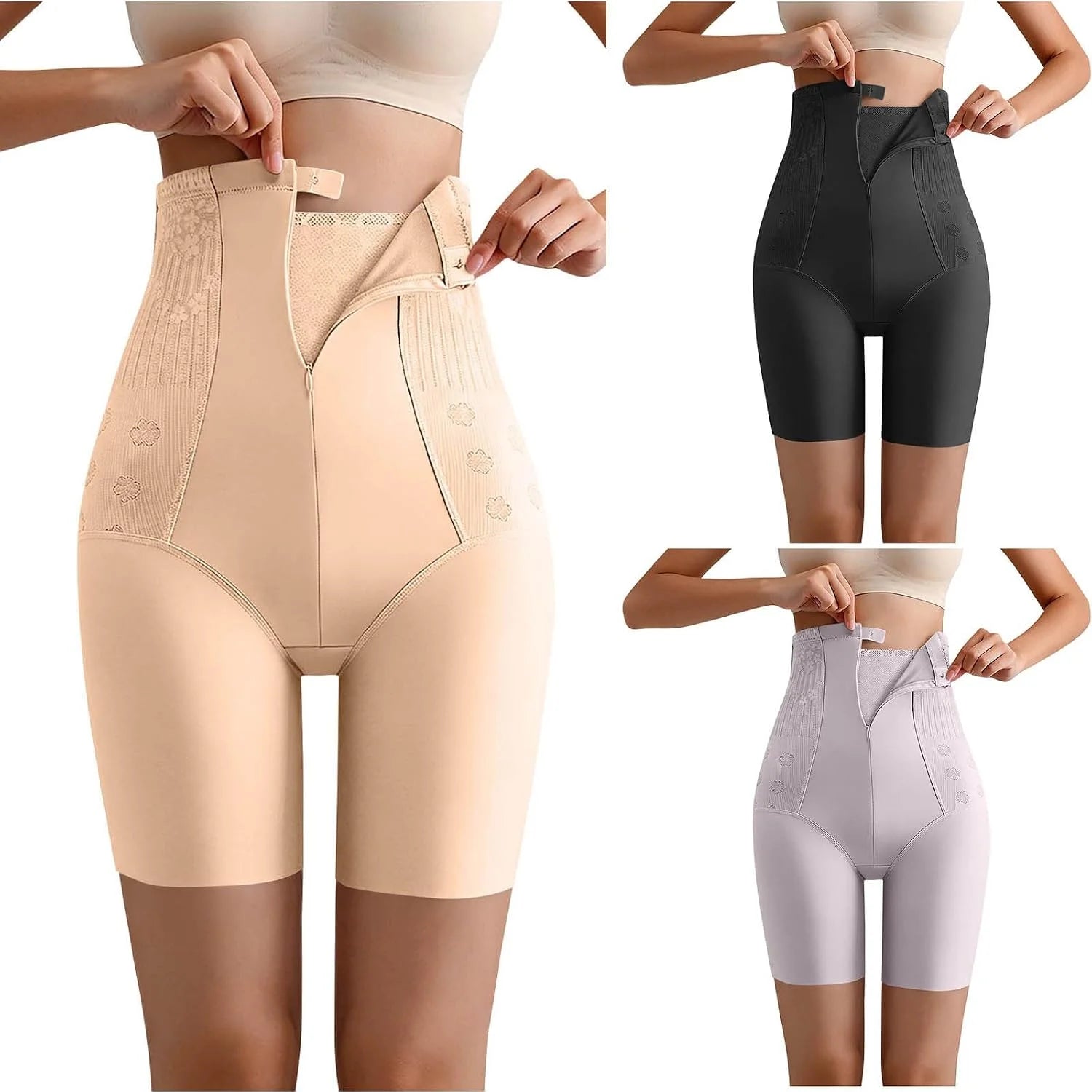 High Waisted Shaping Boyshorts for Women Underwear Shapewear
