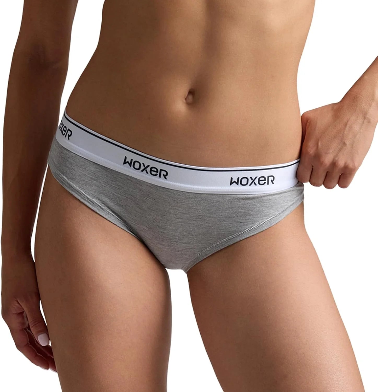 Woxer Women’s Seamless Bikini Underwear – Soft Modal, Chafe-Free, Moisture-Wicking Bikini Style Panties –Tag-Free Design
