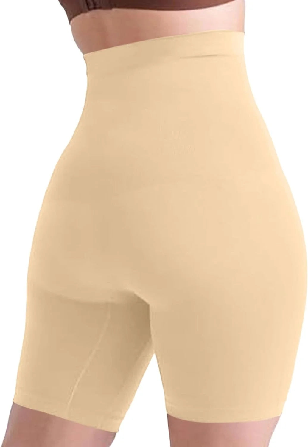 Womens High Waisted Shapewear Shorts Seamless Butt Lifting Brief