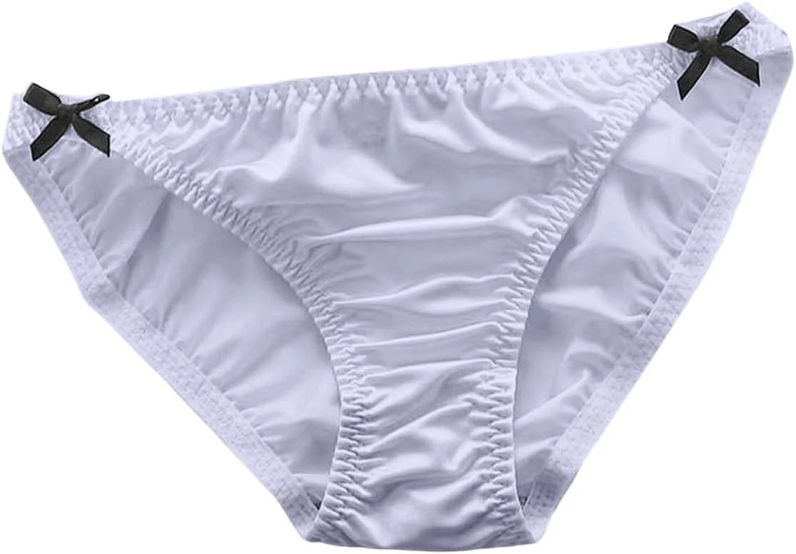 Bow Briefs Sexy Low Waist for Women Seamless Comfort Underwear