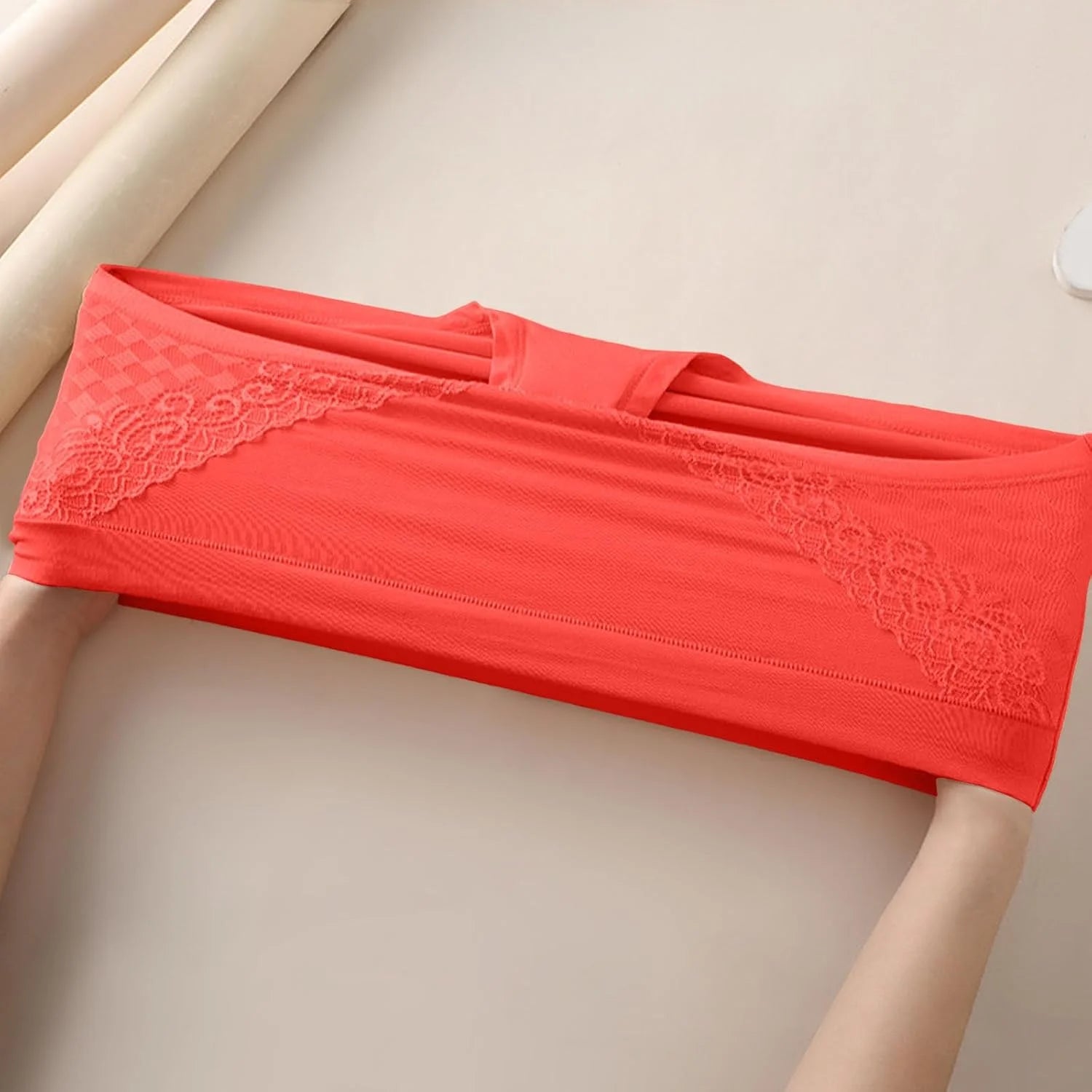 Plus Size High Waisted Briefs for Women Breathable Underwear