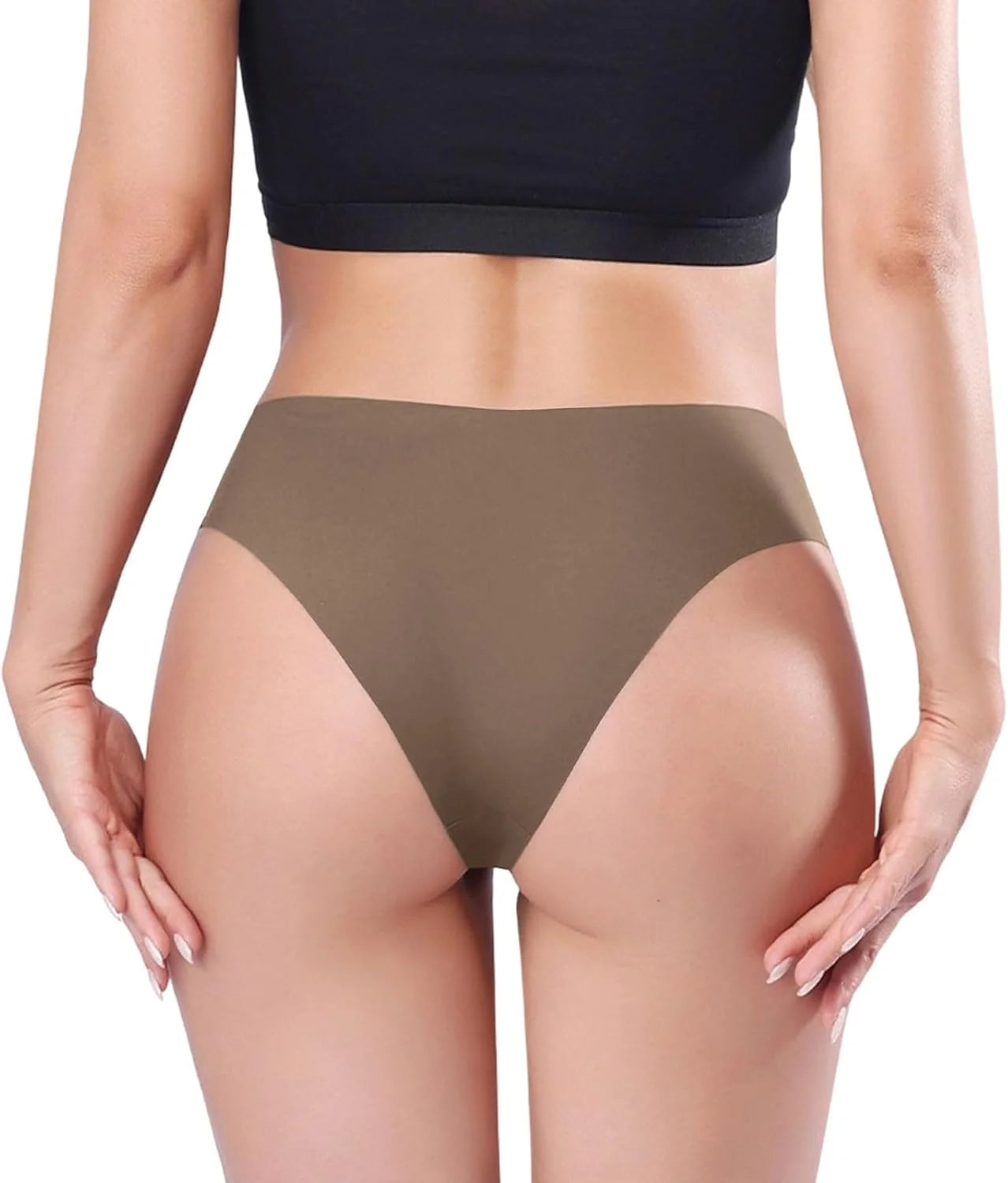 Low Waist Yoga Briefs for Women Seamless Sexy Underwear