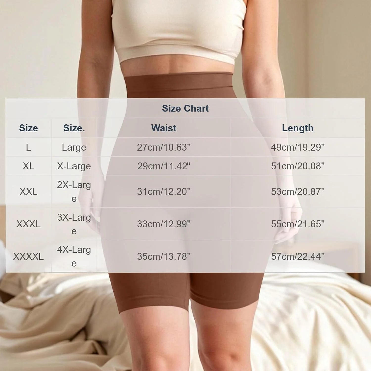 Womens High Waisted Shapewear Shorts Seamless Butt Lifting Brief