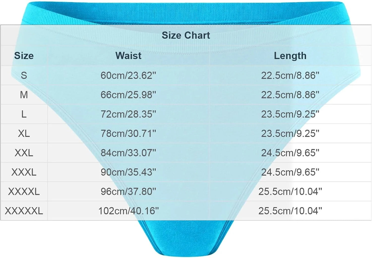High Waisted Solid Underwear for Women Sexy Breathable Panties