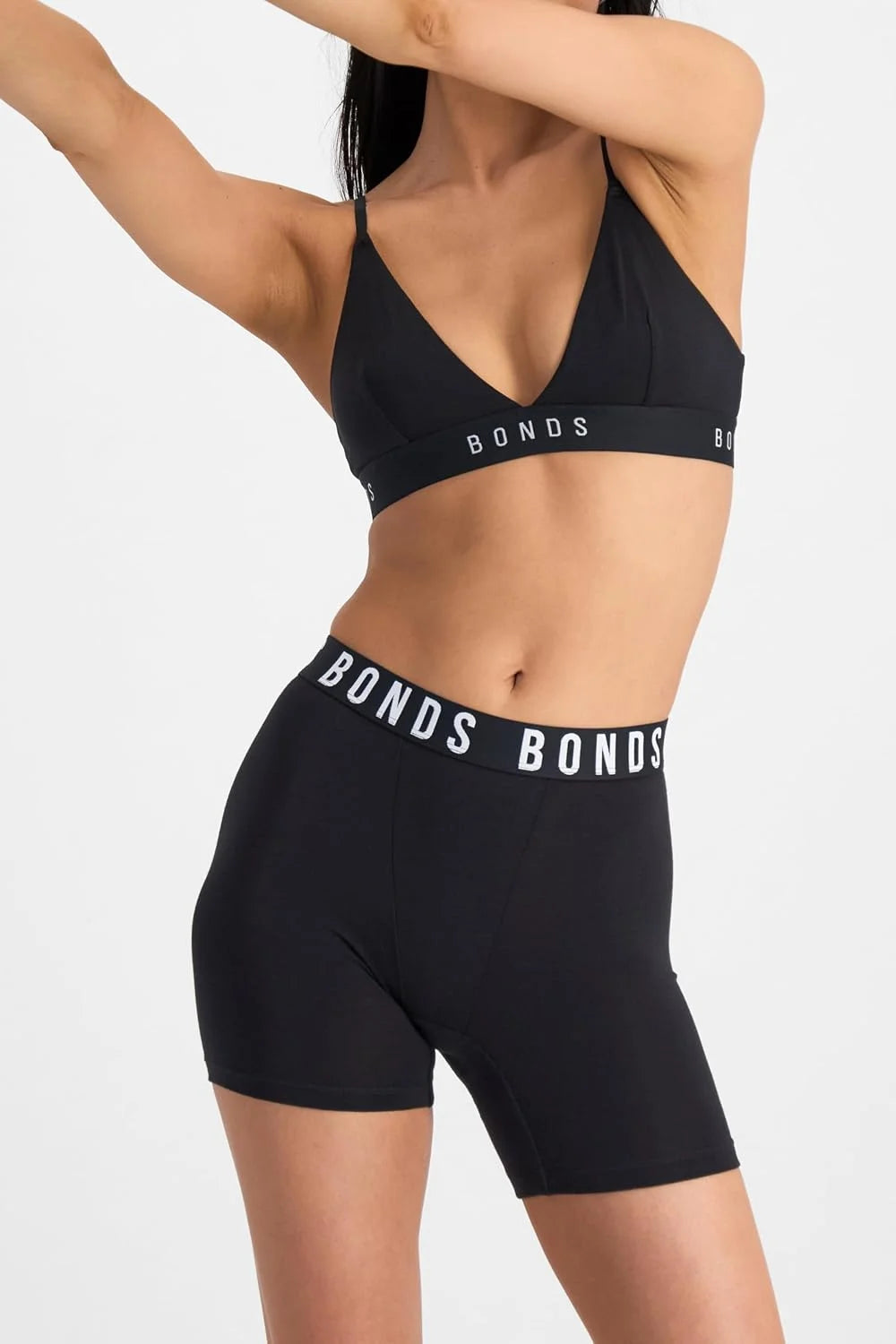 Bonds Women's Boxer Briefs 3-pack – Mid-length, Soft Cotton, Everyday Comfort Underwear
