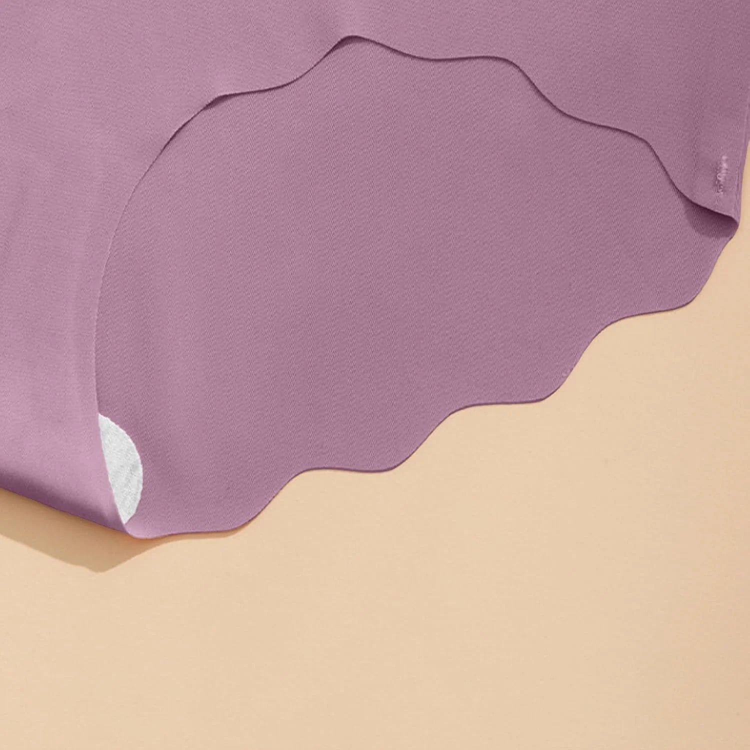 Seamless Scalloped Sport Briefs for Women Comfort Underwear