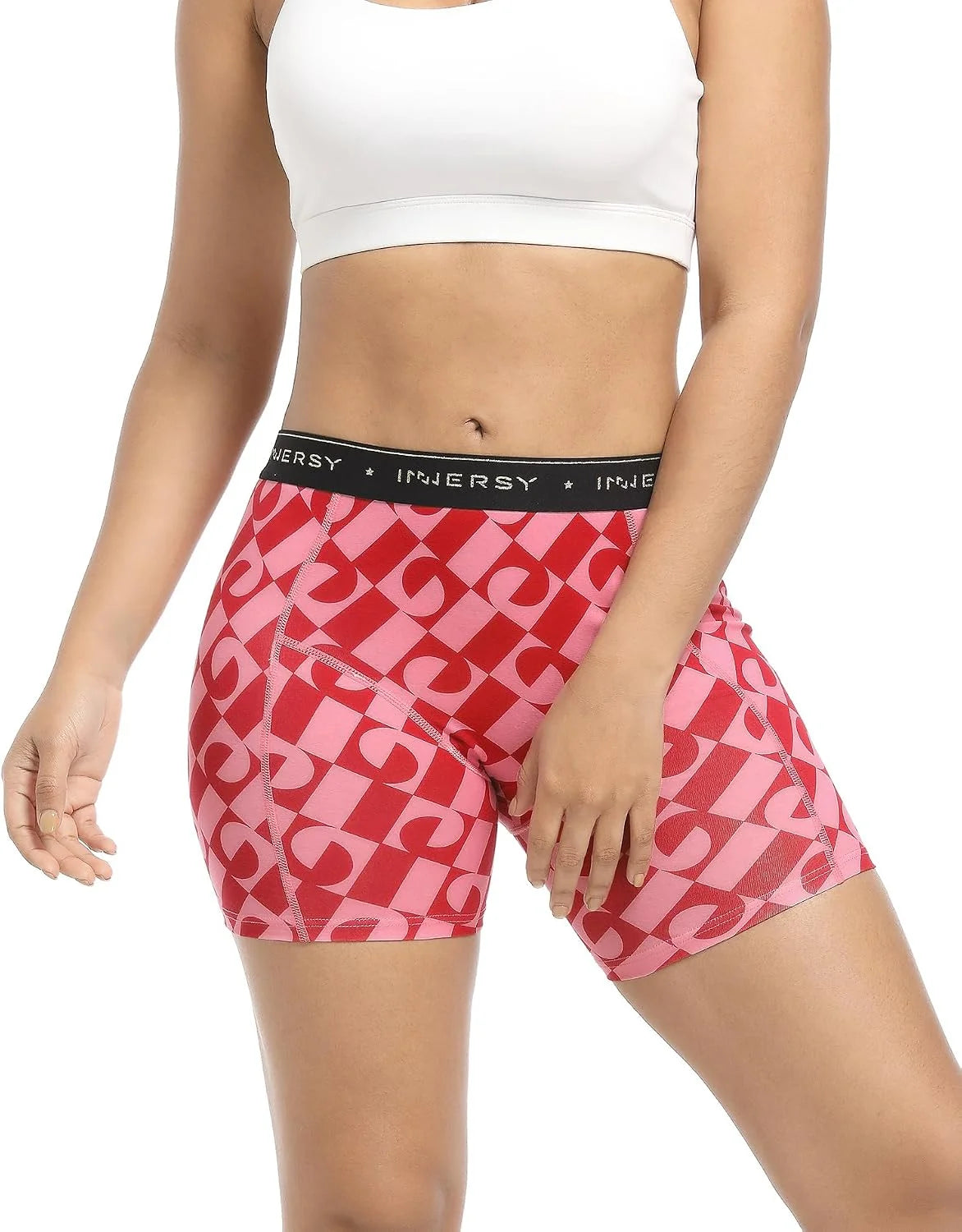 INNERSY Women's Cotton Boyshorts Underwear 3-Pack