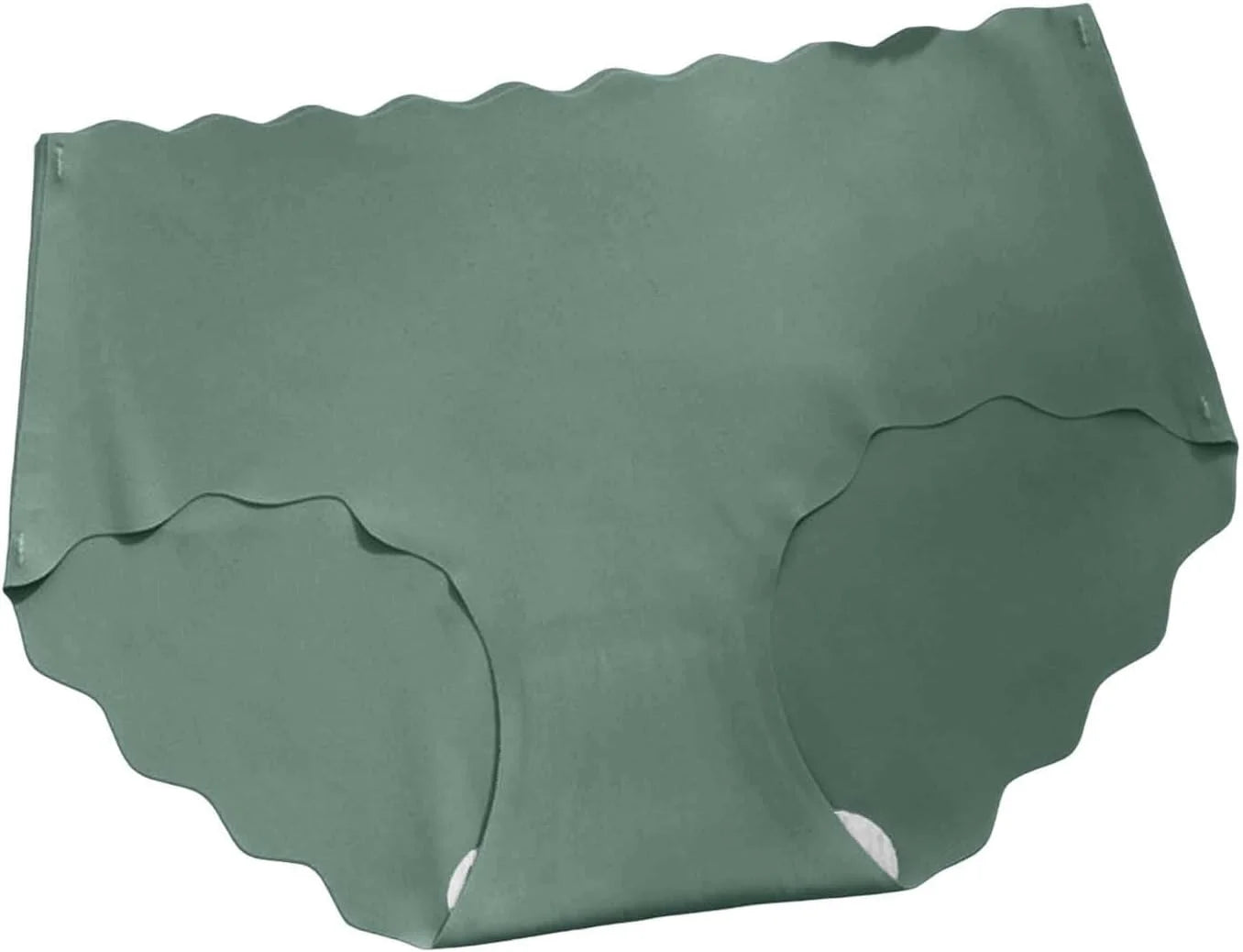 Seamless Scalloped Sport Briefs for Women Comfort Underwear