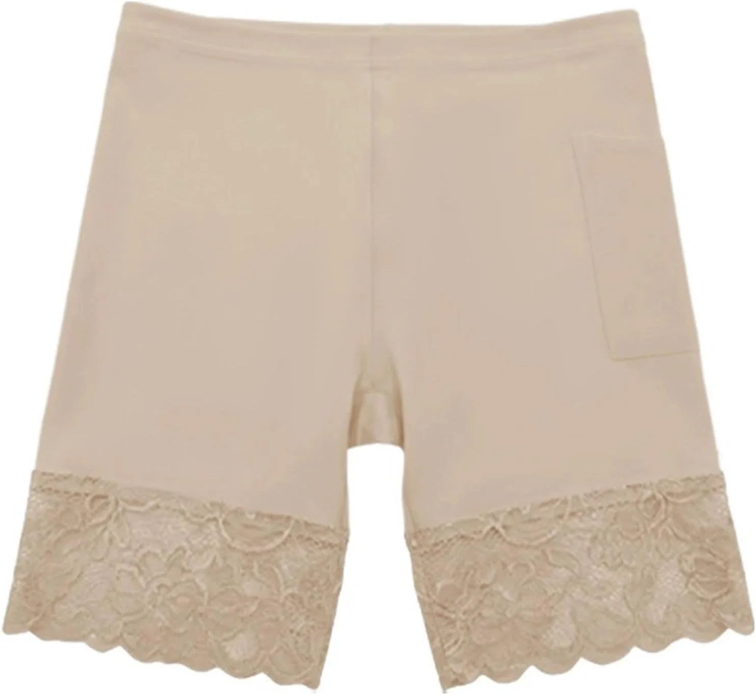 Women's Lace Patchwork Shapewear Shorts - Tummy Control High Waisted Body Shaper Slimming Underwear Boxer Briefs