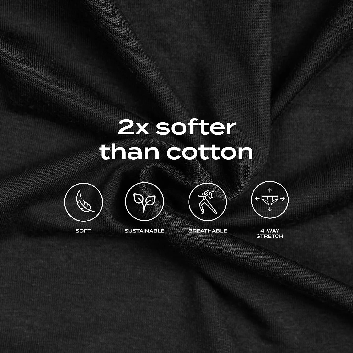 Woxer Boss Bralette for Women – Wireless, Seamless Racerback – Modal Sports Bra, Lounge, Sleep Bralette, Wireless Bra