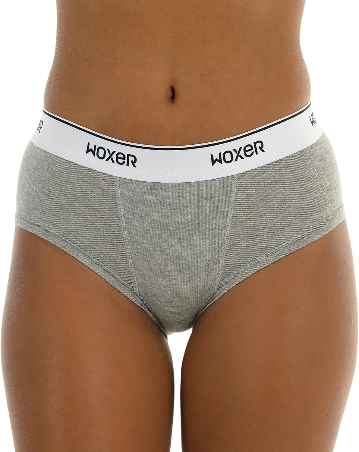 Woxer Women’s Classic Seamless Boyshort Panties, Soft Modal Fabric with No Roll Inseam, Chafe-Free, Breathable Design