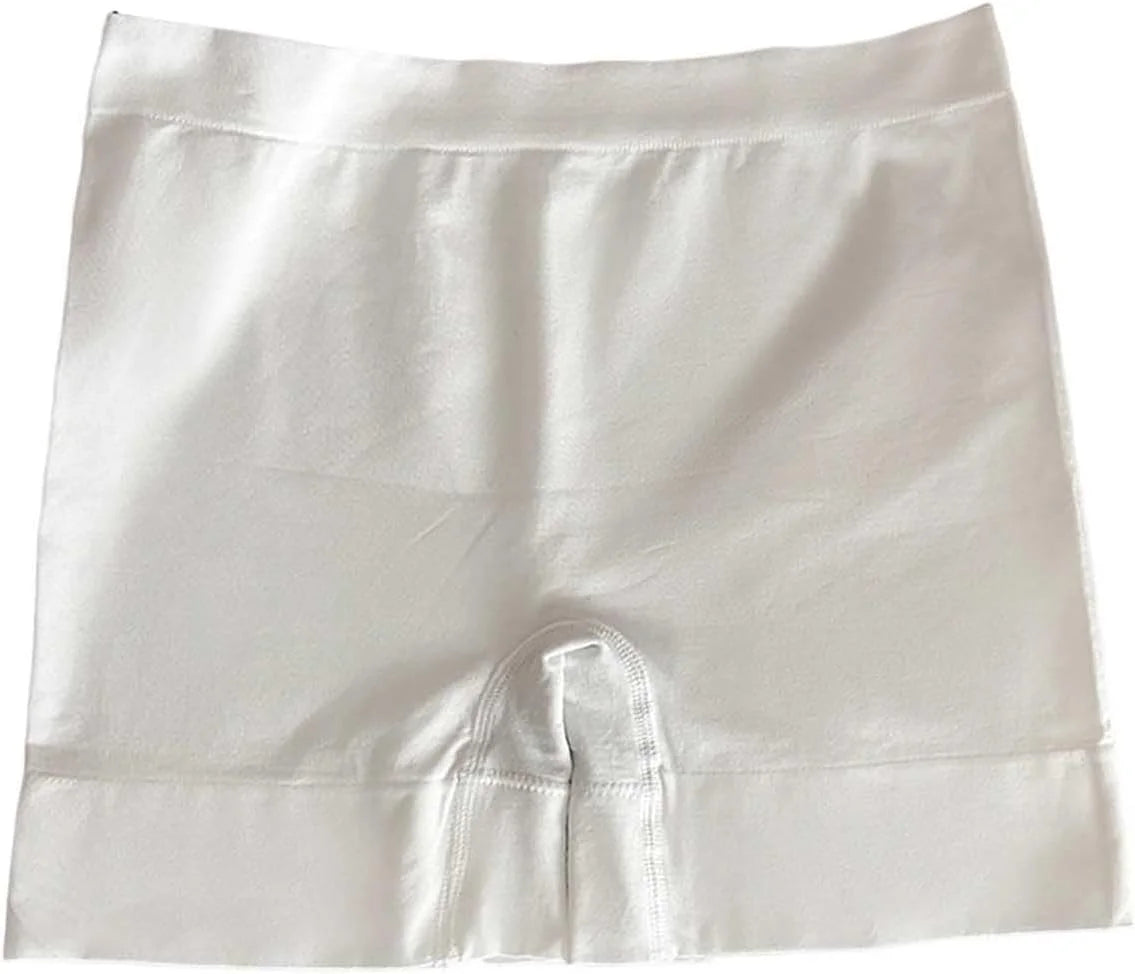 Womens High Waisted Seamless Stretch Shorts Under Dress Underwear