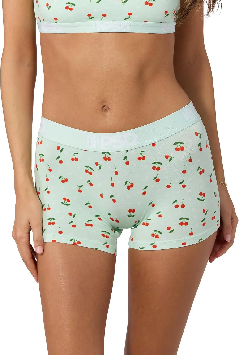PSD Women's Various Print Boy Shorts - Full Coverage Women's Underwear - Comfortable Stretch Panties for Women