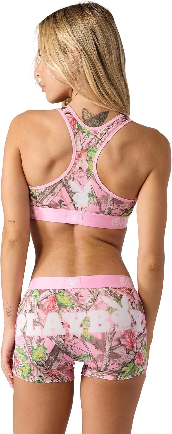 PSD Women's Various Print Boy Shorts - Full Coverage Women's Underwear - Comfortable Stretch Panties for Women