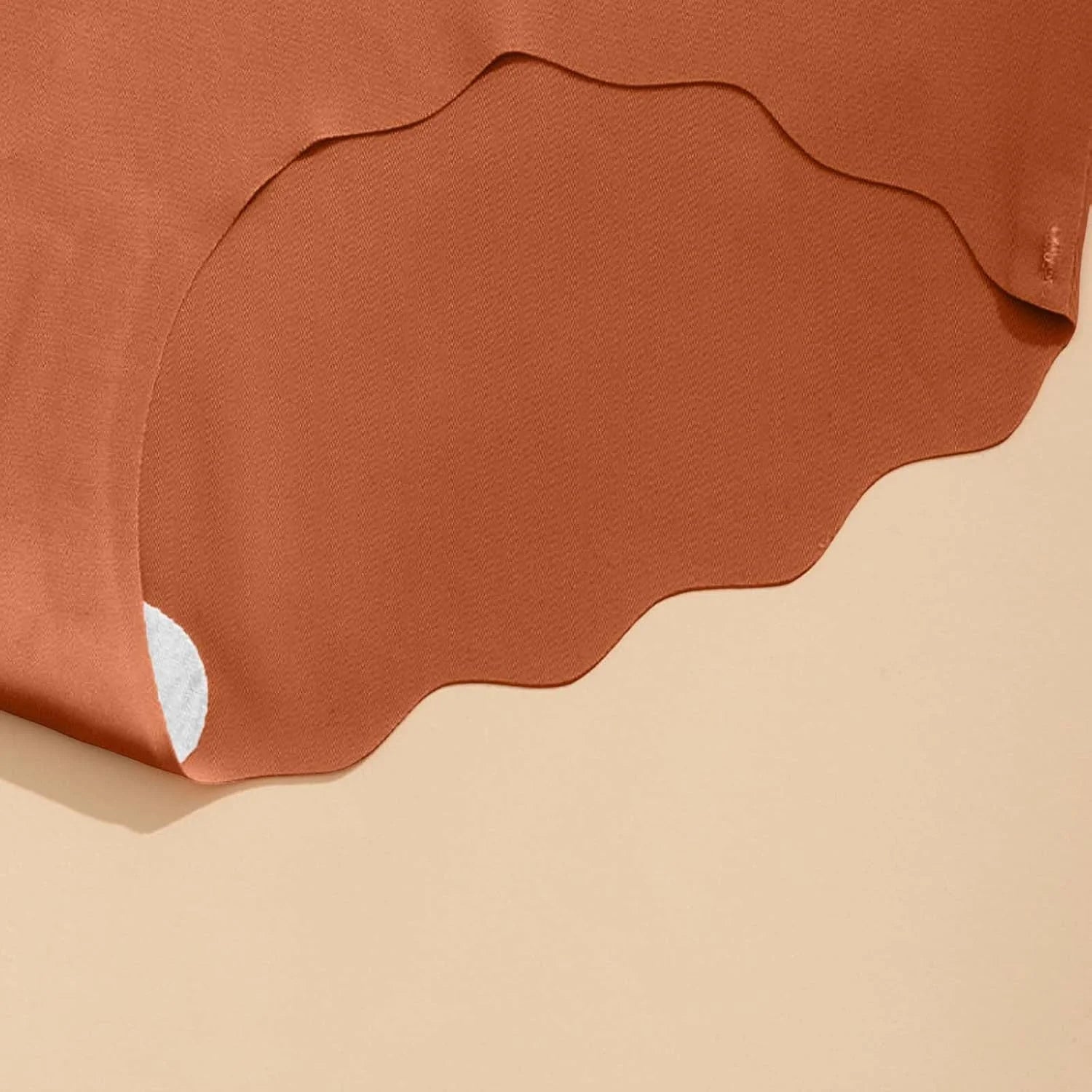 Seamless Scalloped Sport Briefs for Women Comfort Underwear