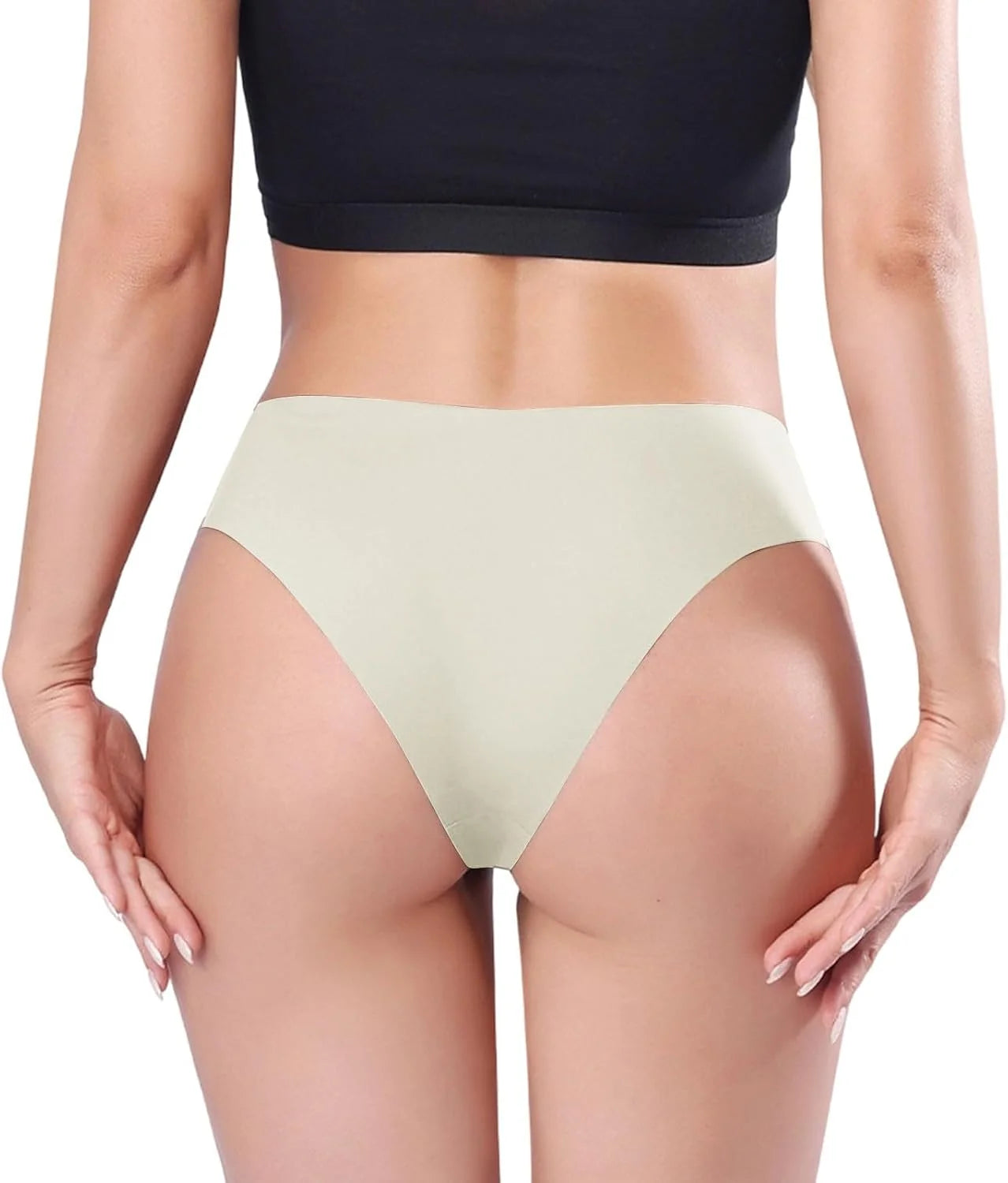 Low Waist Yoga Briefs for Women Seamless Sexy Underwear