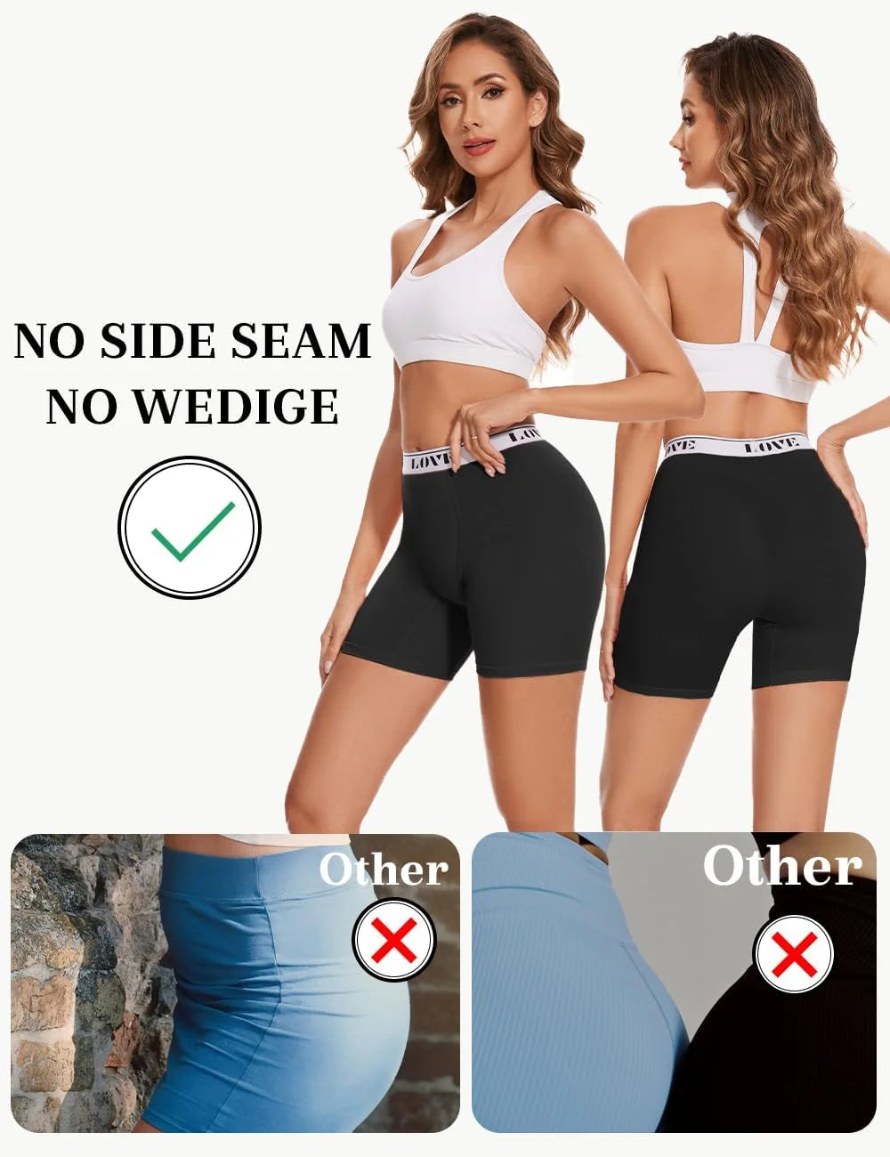 ALLBASE Womens Boxer Briefs High Waisted Modal Boy Shorts Underwear