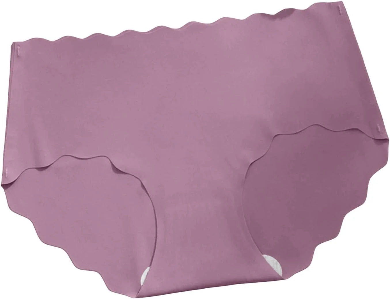 Seamless Scalloped Sport Briefs for Women Comfort Underwear