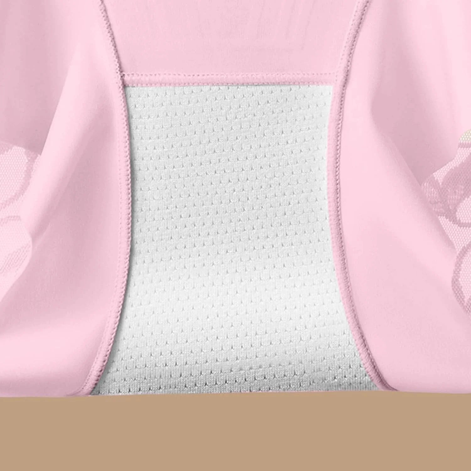 Seamless Shapewear Briefs for Women Lace Tummy Control Underwear