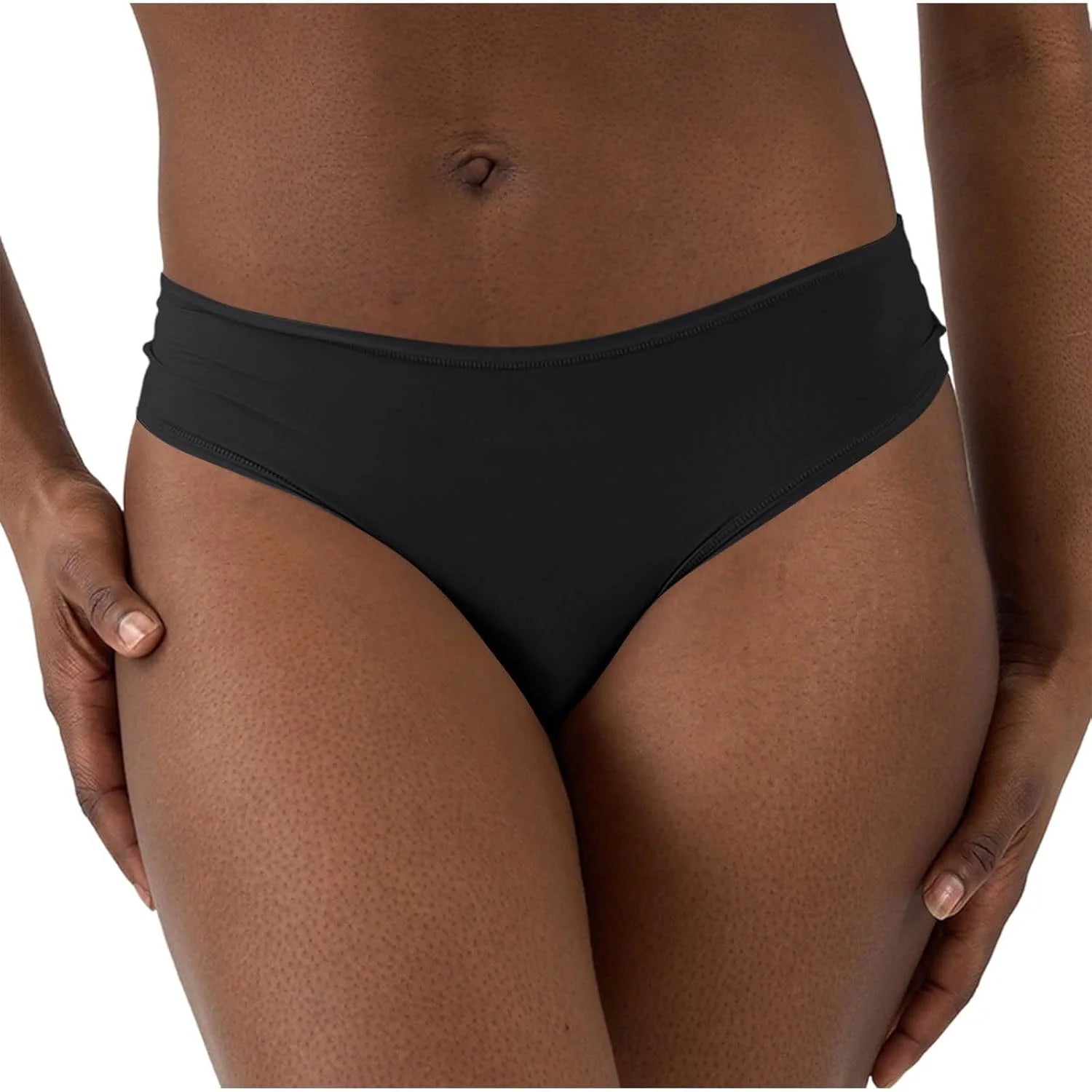 Seamless Solid Thong Panties for Women T Back Underwear