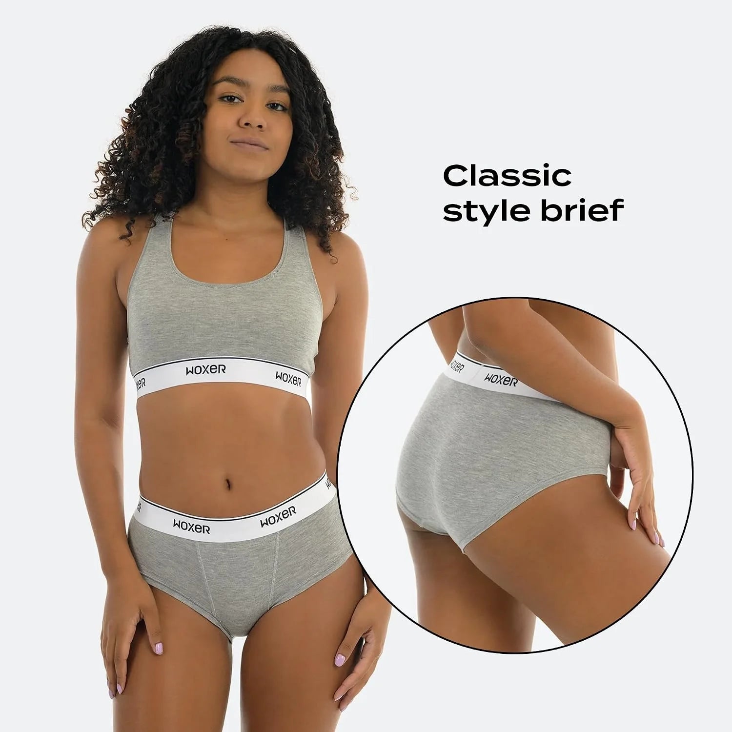 Woxer Women’s Classic Seamless Boyshort Panties, Soft Modal Fabric with No Roll Inseam, Chafe-Free, Breathable Design