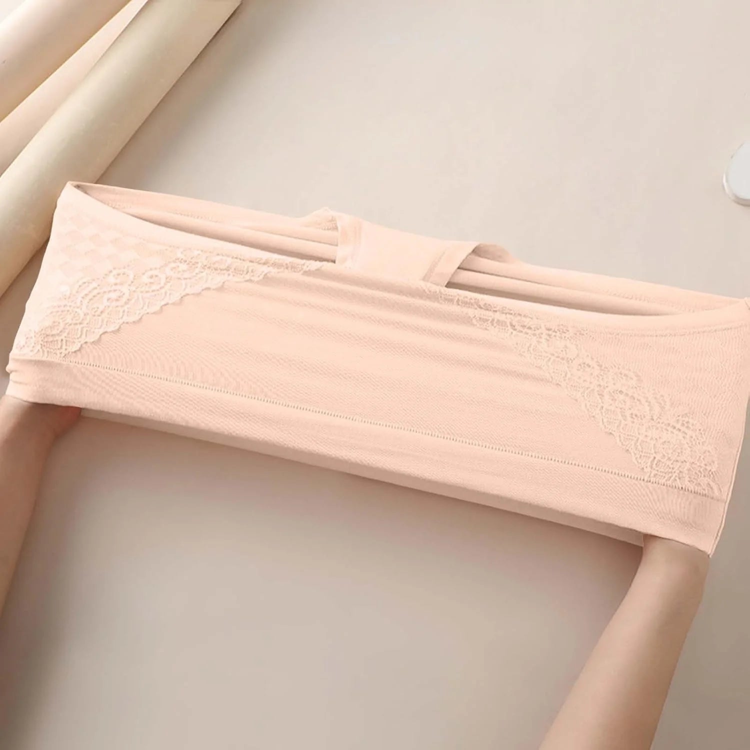 Plus Size High Waisted Briefs for Women Breathable Underwear