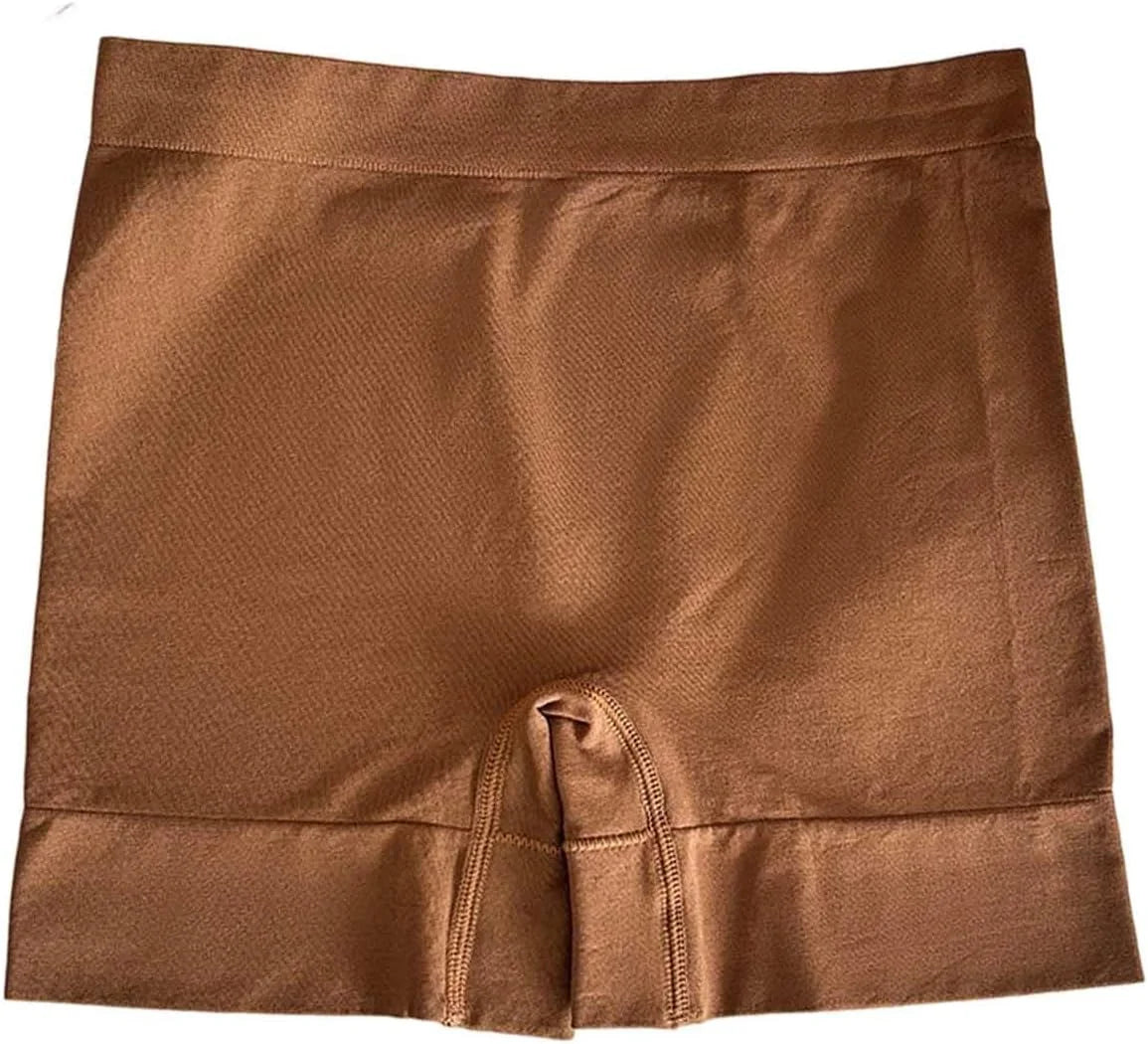 Womens High Waisted Seamless Stretch Shorts Under Dress Underwear