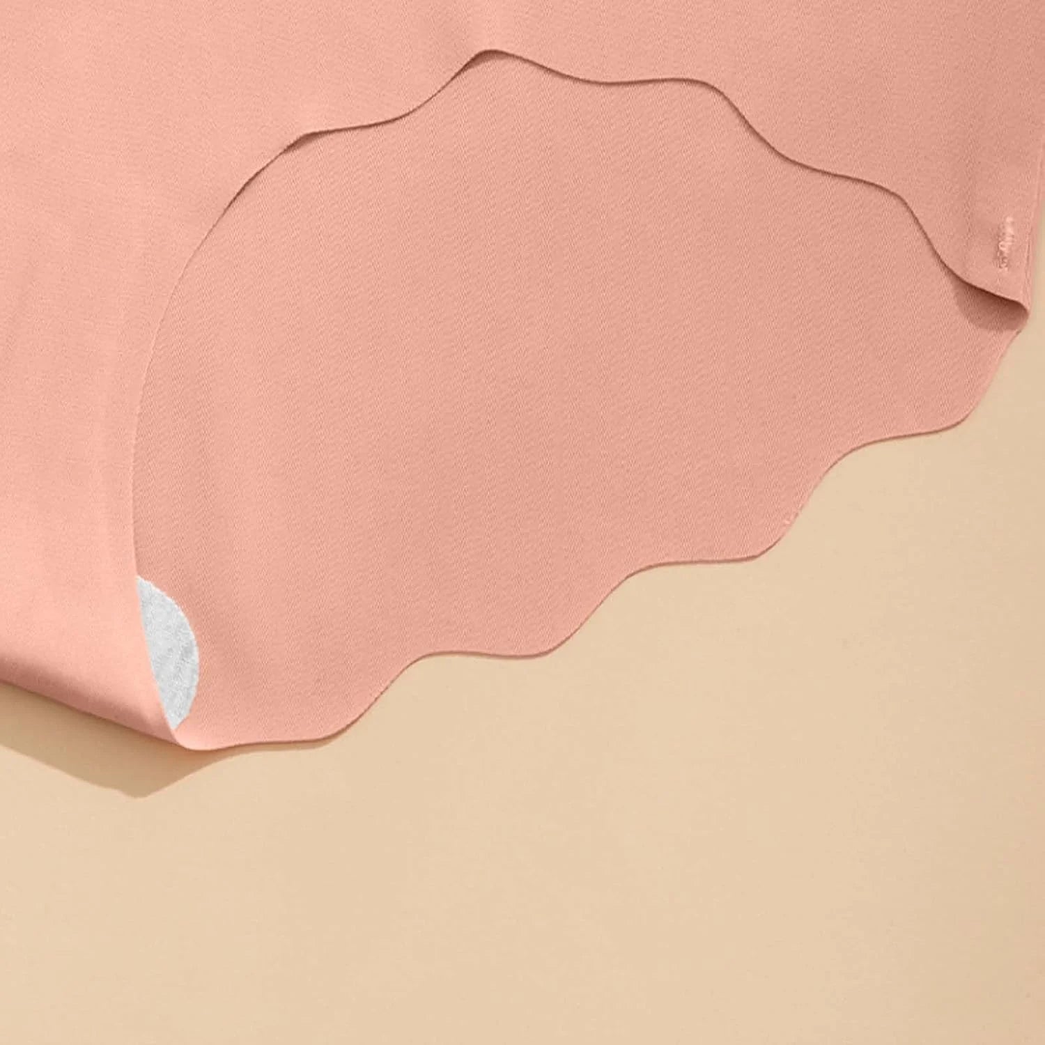 Seamless Scalloped Sport Briefs for Women Comfort Underwear
