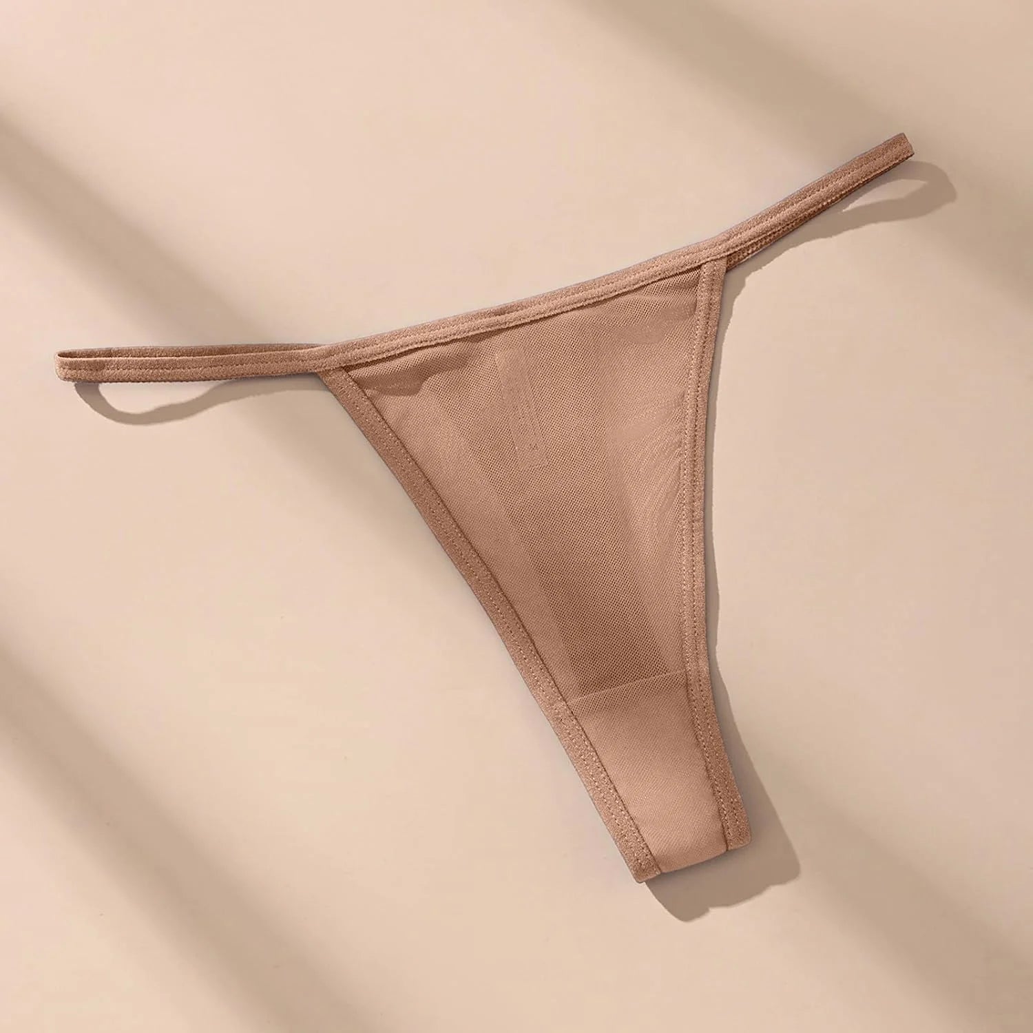 Seamless Mesh G-String Thong for Women Sexy Underwear Panties