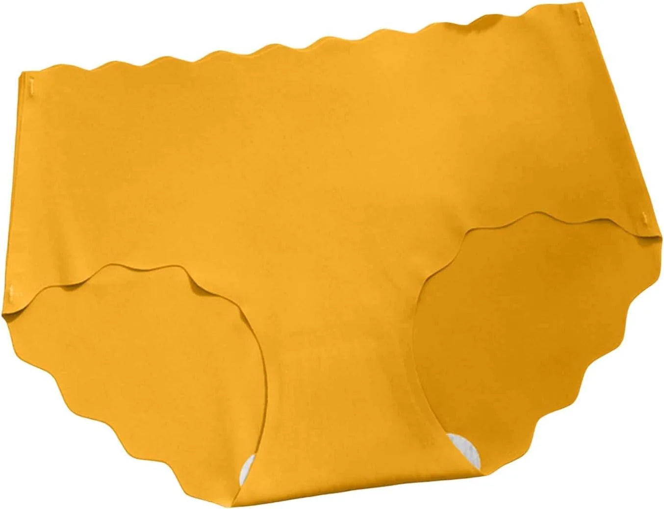 Seamless Scalloped Sport Briefs for Women Comfort Underwear