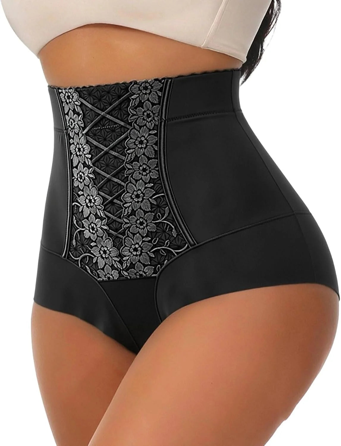 High Waist Shapewear Briefs for Women Tummy Control Shorts