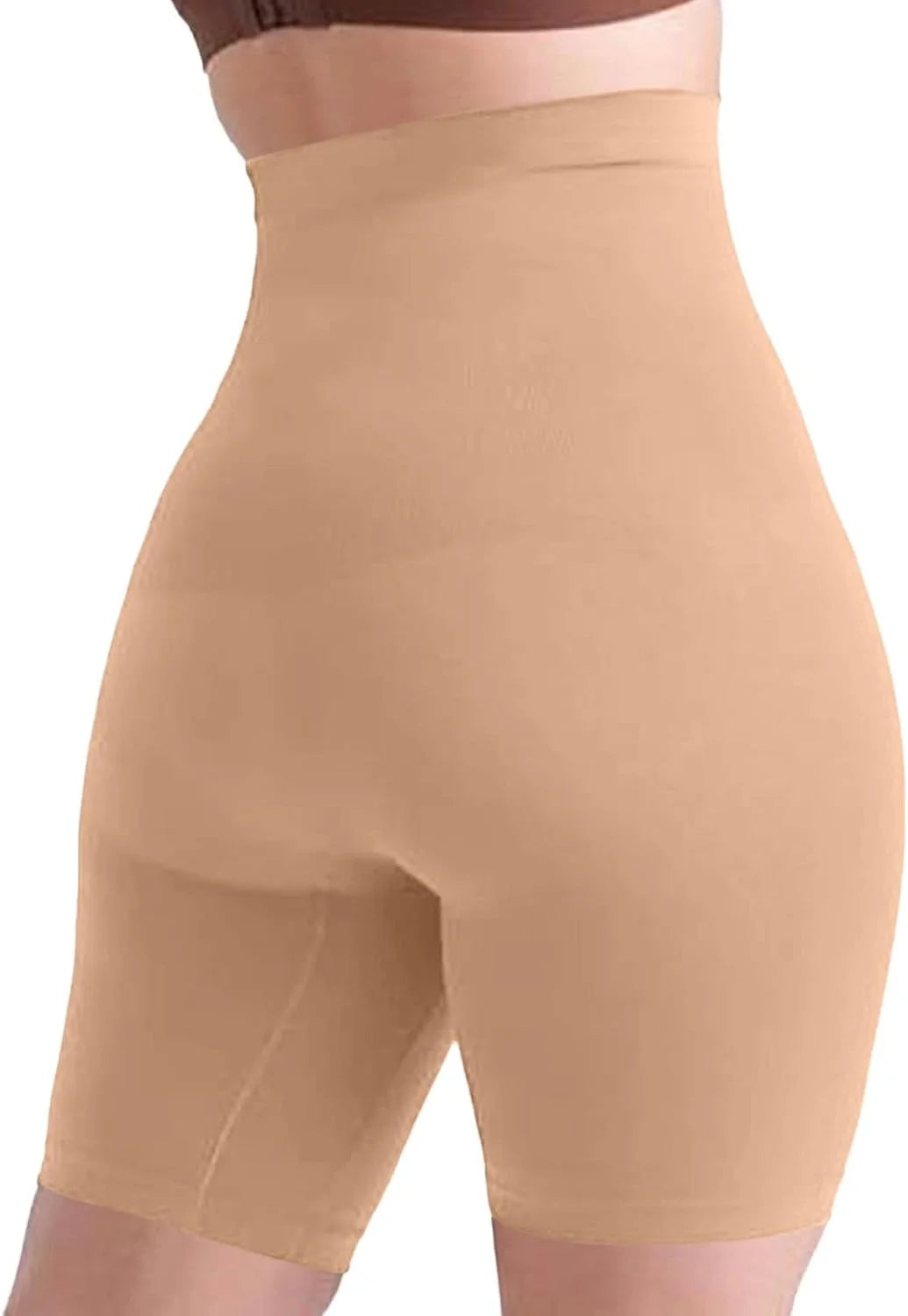 Womens High Waisted Shapewear Shorts Seamless Butt Lifting Brief