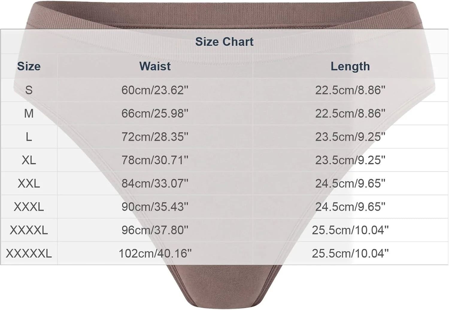 High Waisted Solid Underwear for Women Sexy Breathable Panties